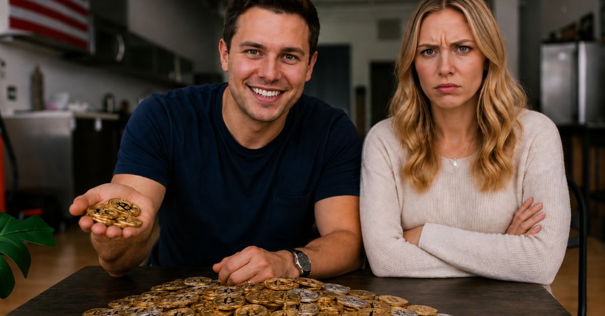 Man With Bitcoins