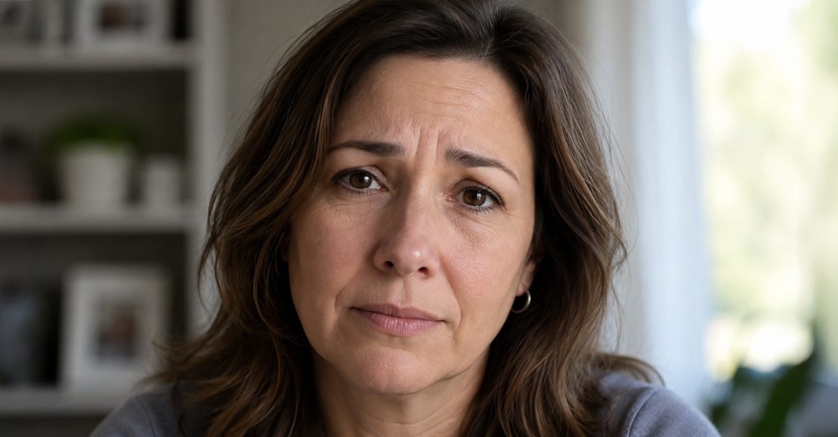 average concerned woman face