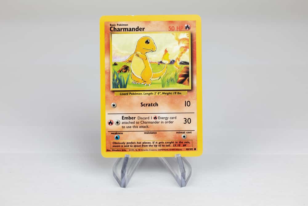 London,,United,Kingdom,-,November,2020:,Charmander,Pokemon,Card,Front