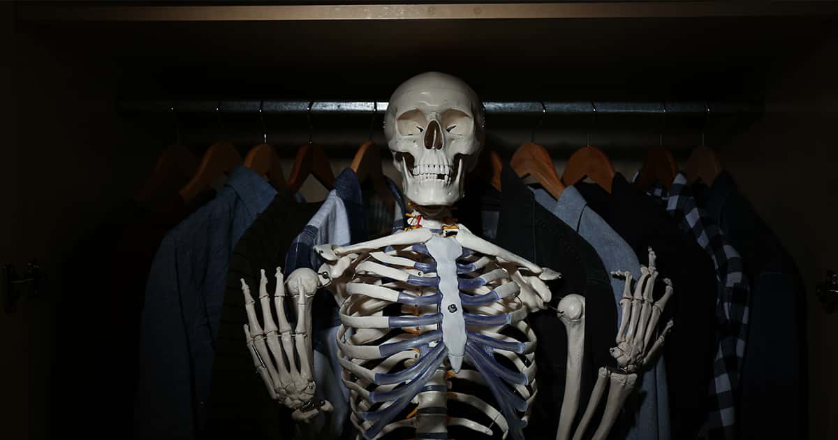 These People Found Skeletons In Their Friends' Closets