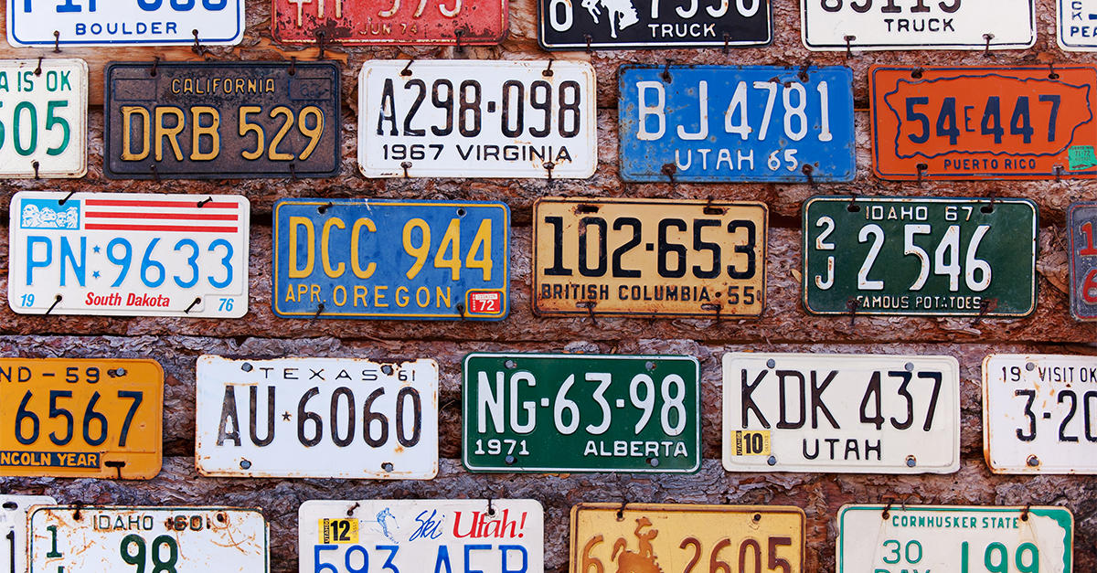 Vintage License Plates That Are Worth Collecting