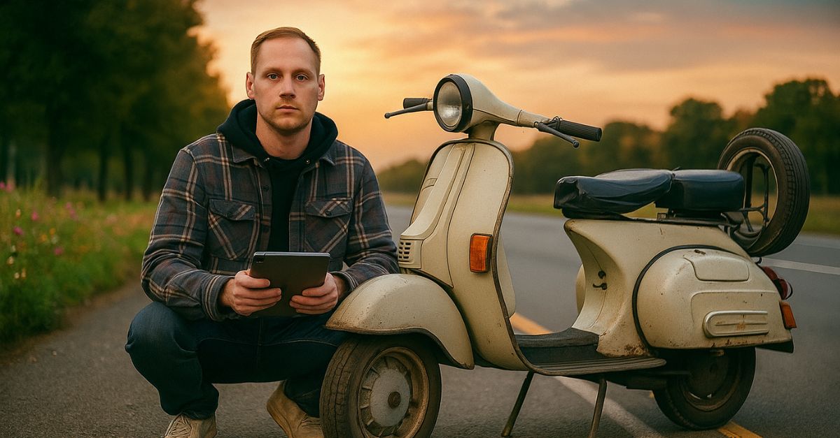 Bajaj Chetak scooter