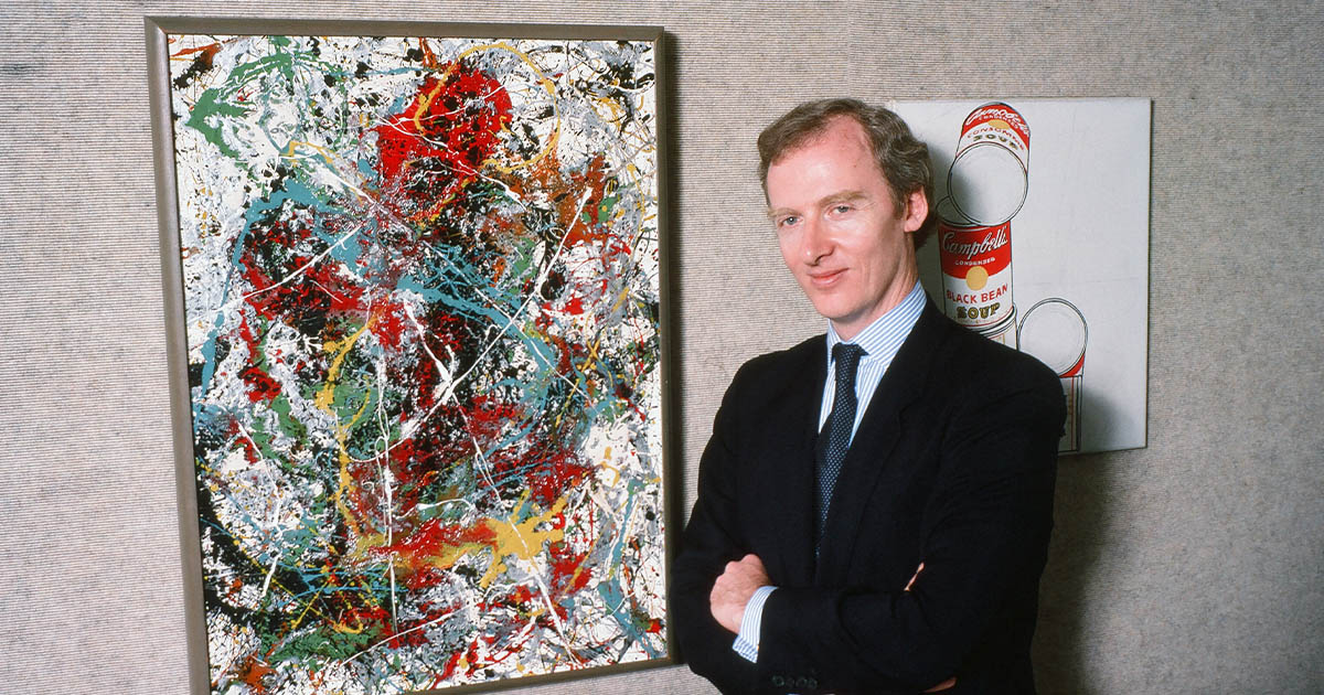 Jackson Pollock painting