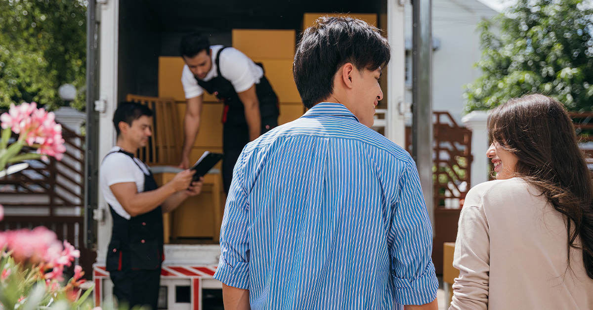A new job was supposed to give me $5K to relocate, I flew across the country, but the moving company says they haven't been paid. Help!