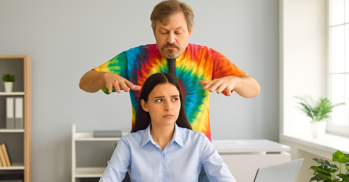 My boss told me he “feels my aura is off” and put me on unpaid leave until I “re-center.” Is that legal?