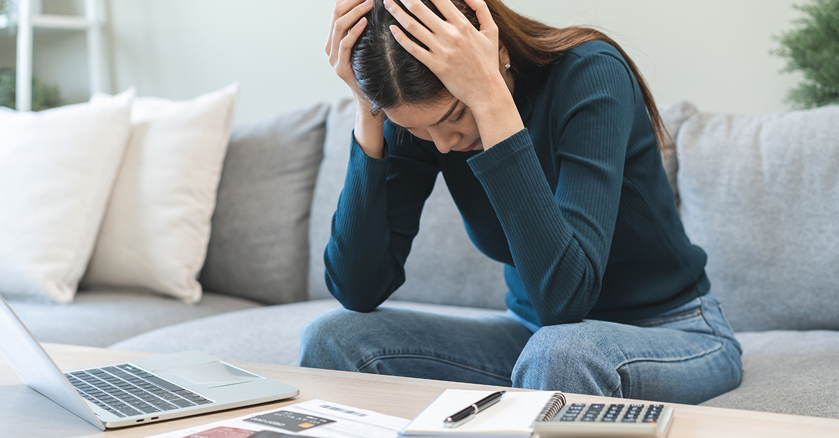 My husband stopped paying our mortgage, bills, and loan payments. What can I do to stop myself from going to prison?