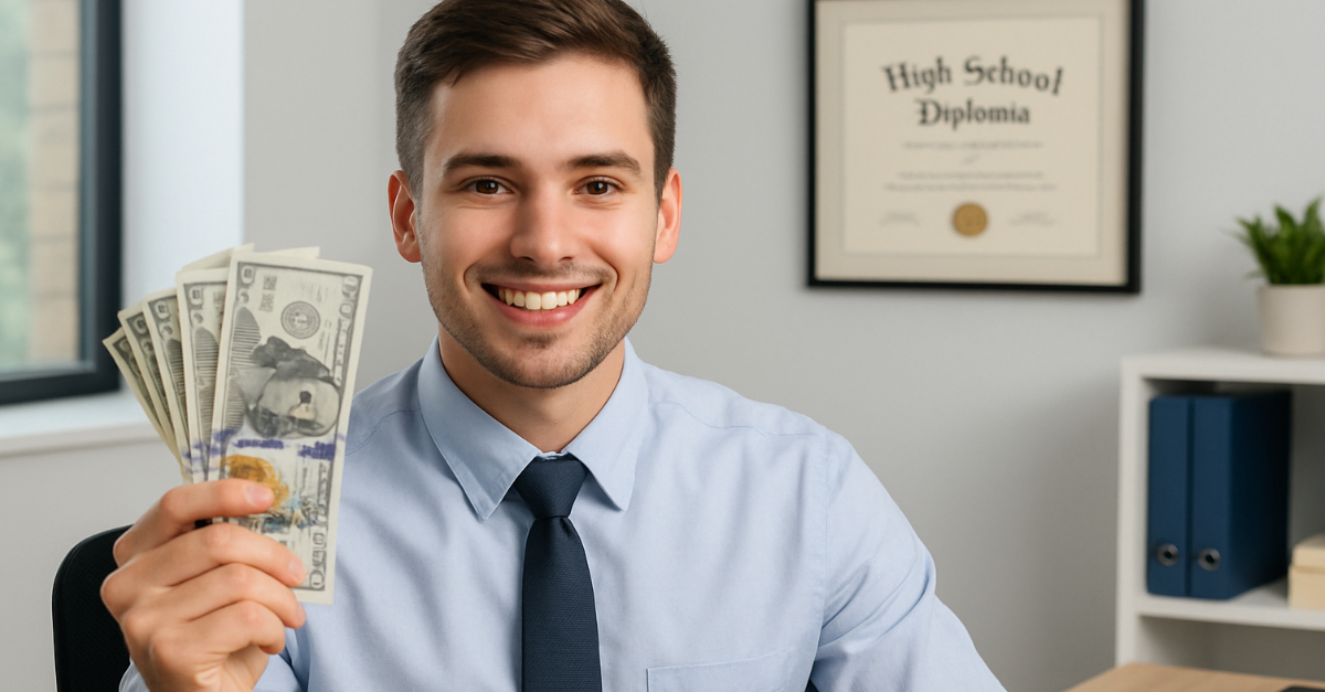 Jobs That Pay Well With Only A High School Diploma—And Some Don't Even Need That
