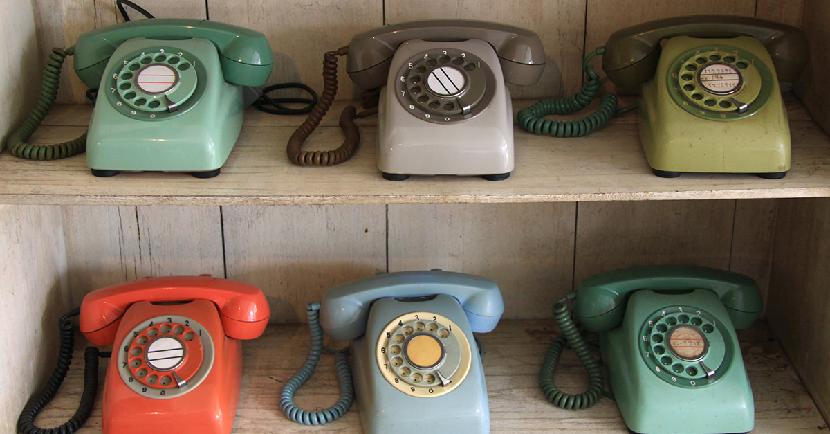 These Vintage Phones Give Off Expensive Signals