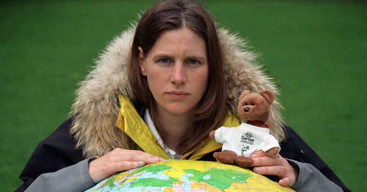 Catharine Hartley introduces Christopher, a limited edition Britannia Beanie Bear, who will be accompanying the adventurer on her attempt to become the first British woman to walk 680 miles across the Antarctic to the South Pole. Catherine was at the Royal Geographical Society before making final preparations before embarking on her journey.