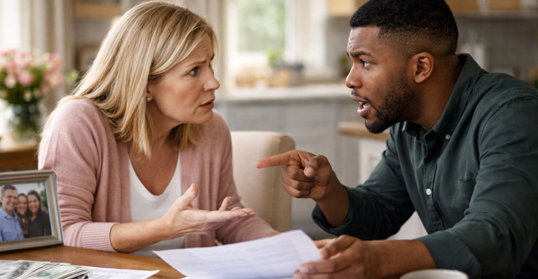After my husband passed away, I was left everything. Suddenly, an ...