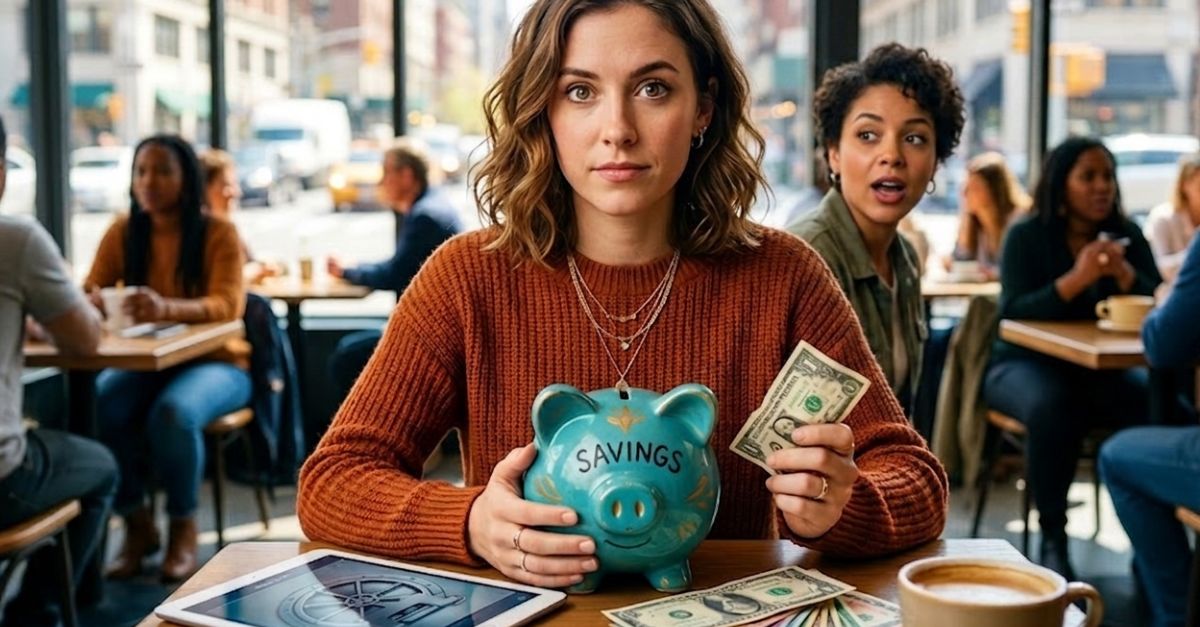 thoughtful and inquisitive young woman with a look that seems to bridge the gap between skepticism and genuine consideration