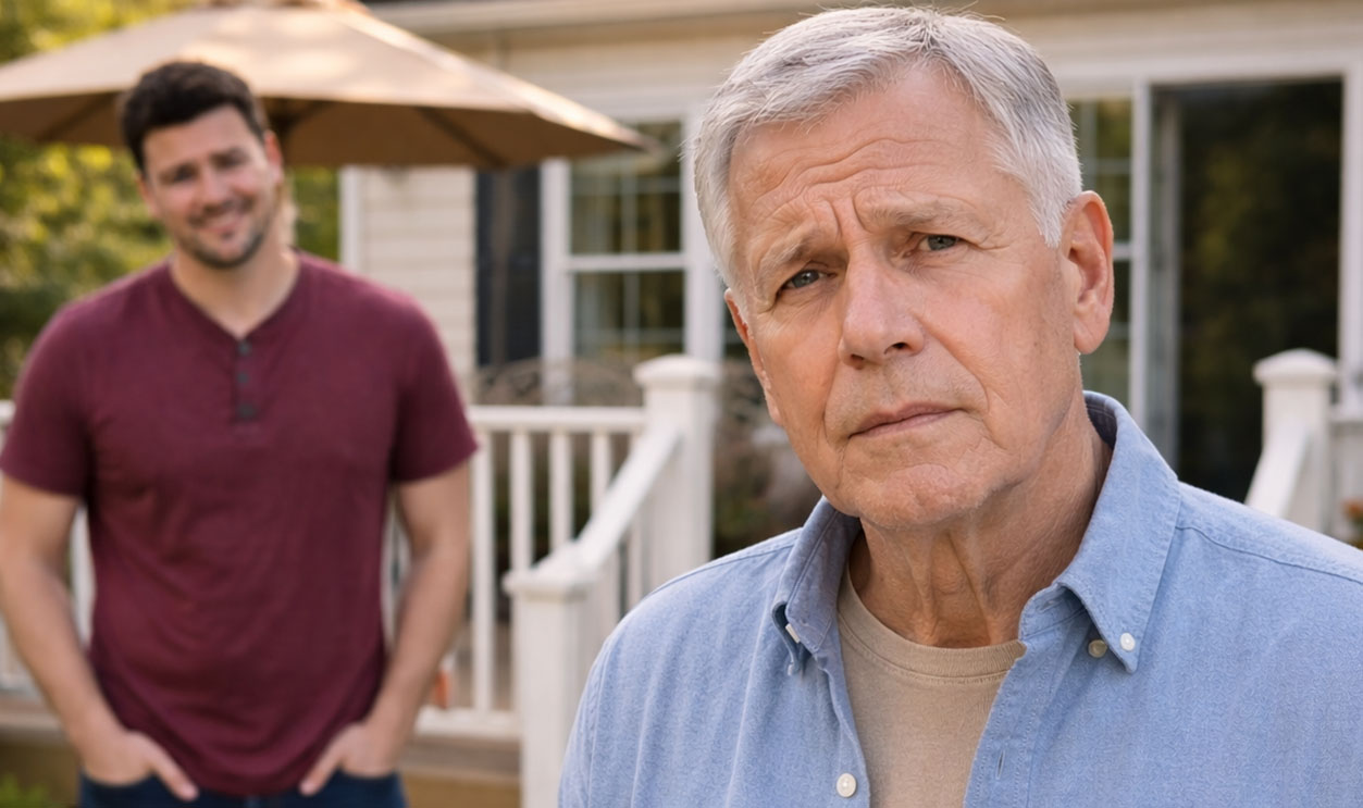 AI-generated image of a man concerned about misuse of power of attorney