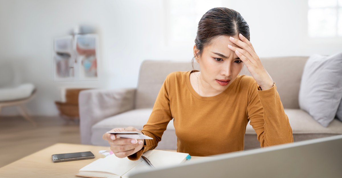 Credit card problem.