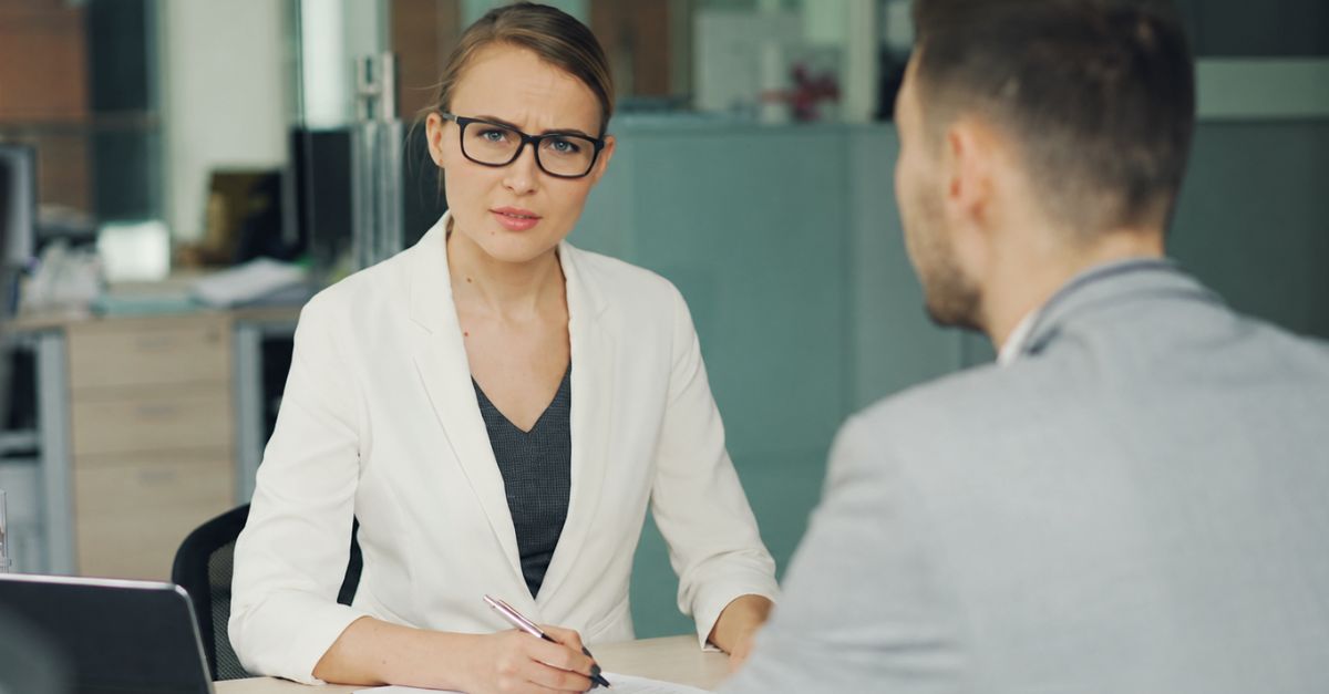 Employees Talking