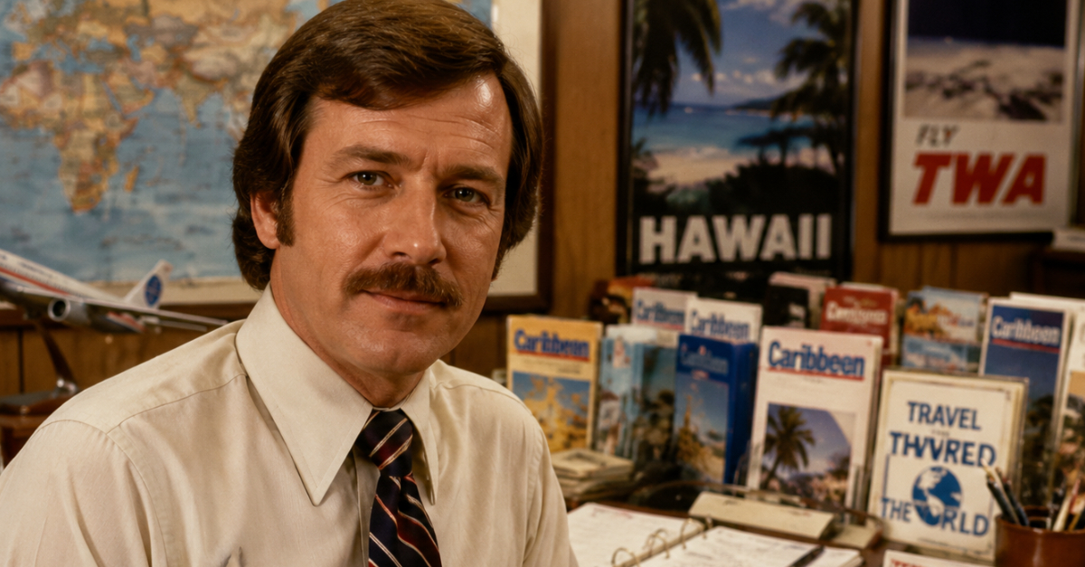1970s Travel Agent