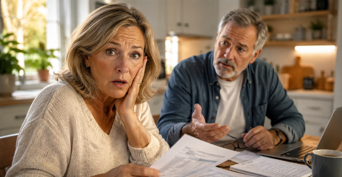 married couple retirement stress